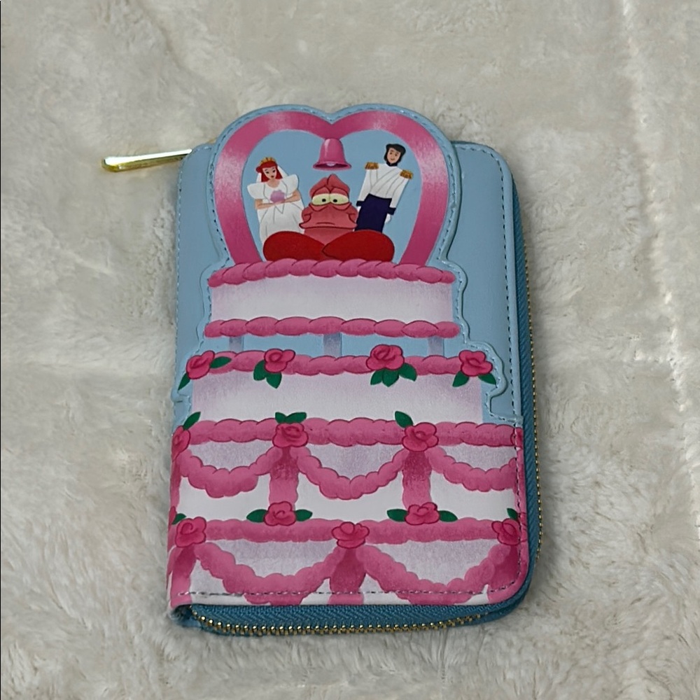 Disney Loungefly Ariel Wedding Wallet